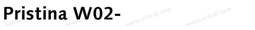 Pristina W02字体转换